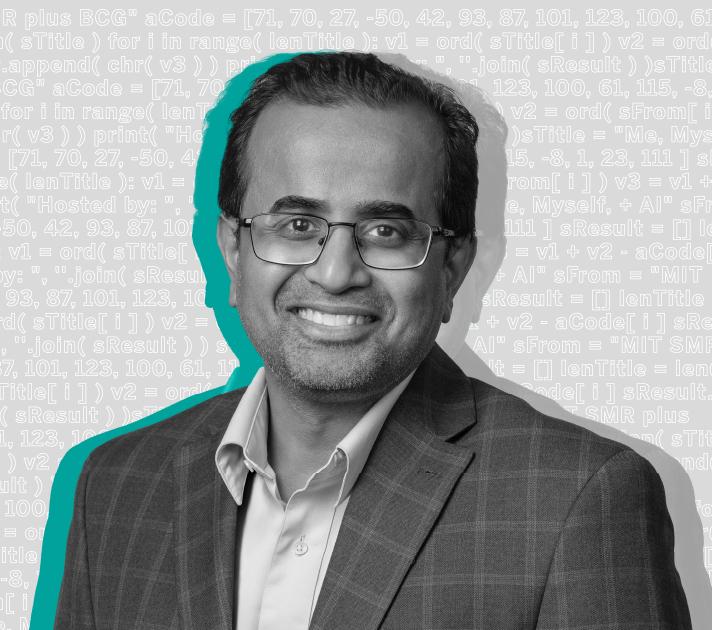 Asana CIO Saket Srivastava in the podcast’s episode publicity image