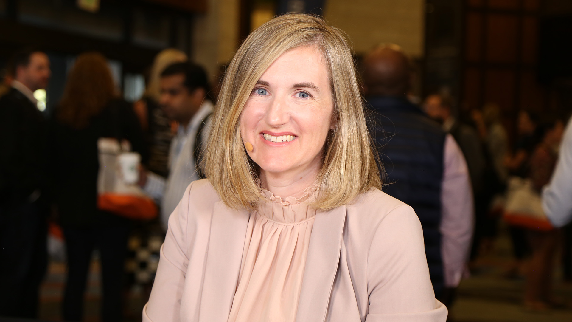Megan Buntain at the AWS Marketplace Seller Conference in 2022