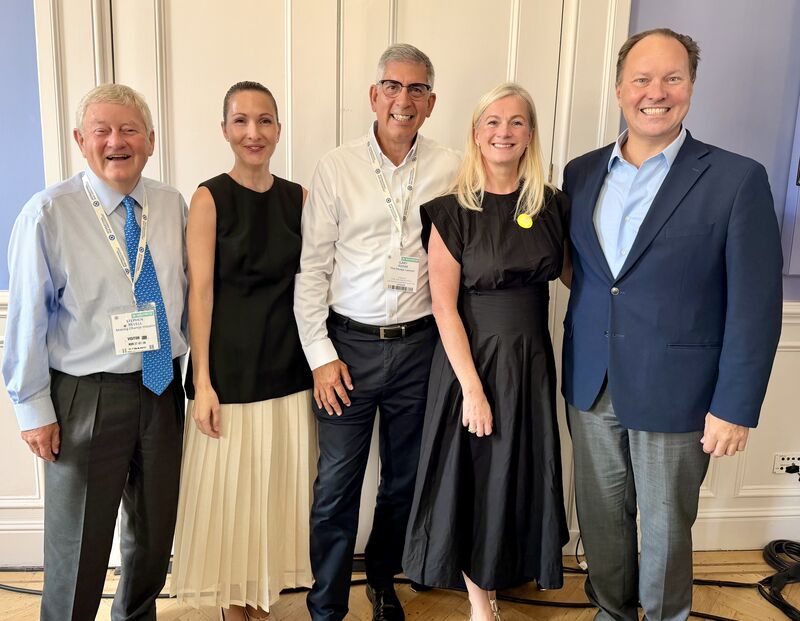 Melissa Davis with fellow panellists at the IBA Law Firm Management Committee Academy for Leaders