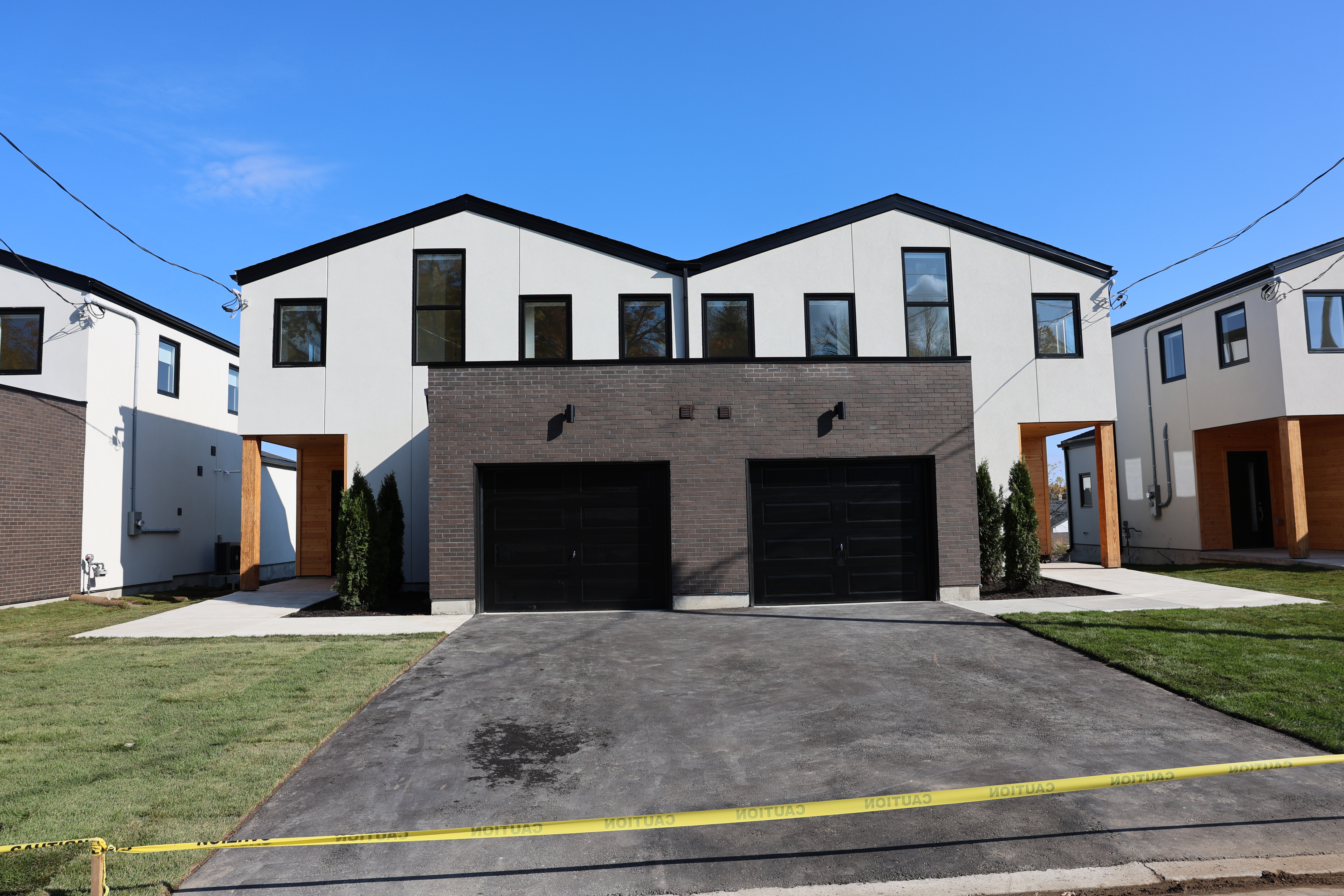 New semi-detached homes at MNO’s Midland affordable housing development