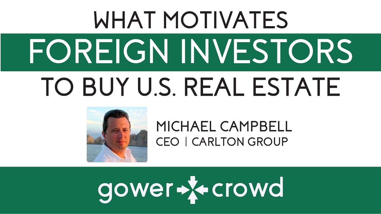 GowerCrowd interview artwork featuring Michael Campbell in a white shirt beside the water