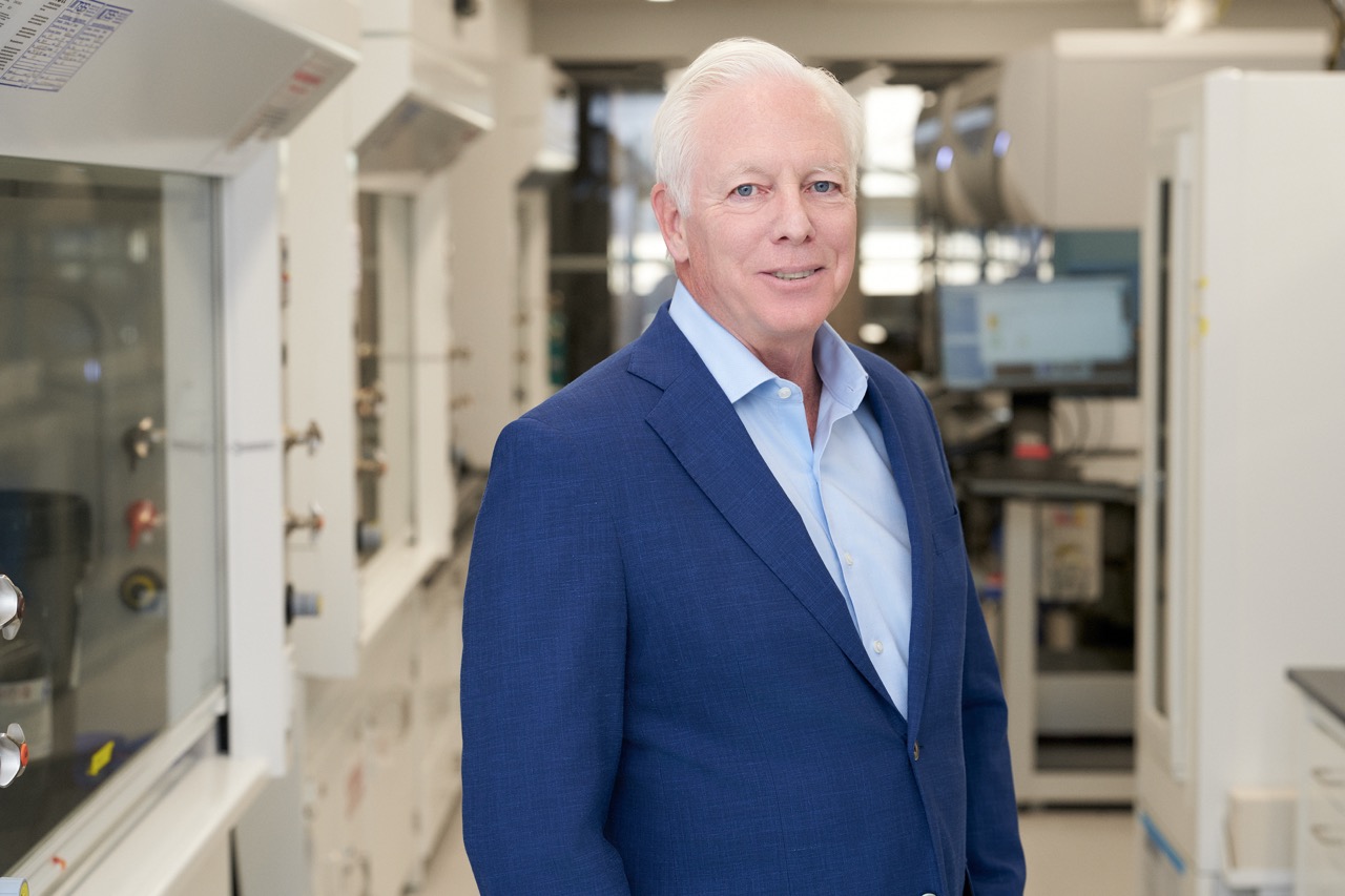 Michael Foley, CEO and Co-Founder of Excelsior Sciences, in the lab