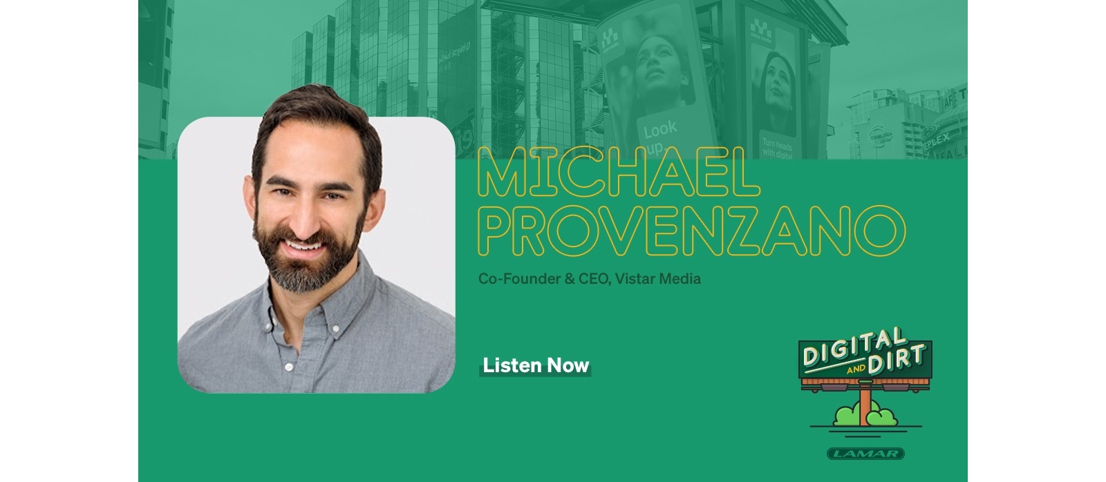 Lamar's Digital and Dirt episode artwork featuring Michael Provenzano
