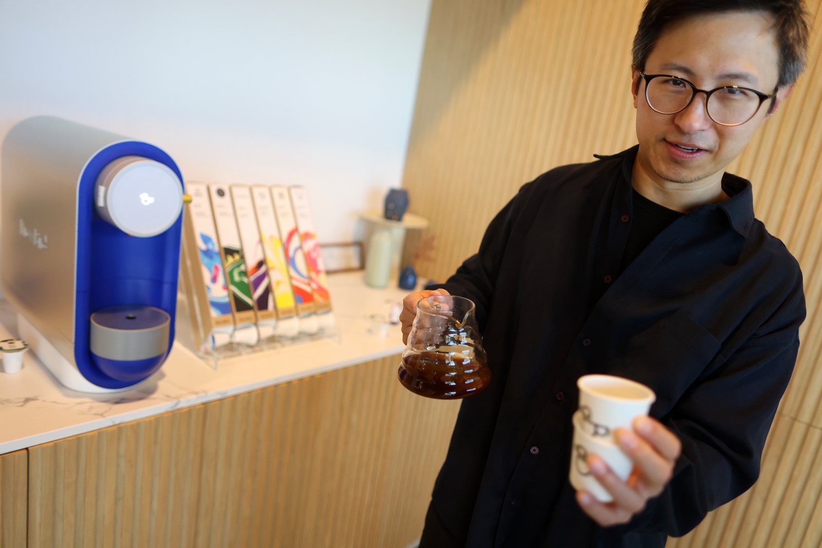 Mickey Du Is Teaching the Office Coffee Machine Some Taste