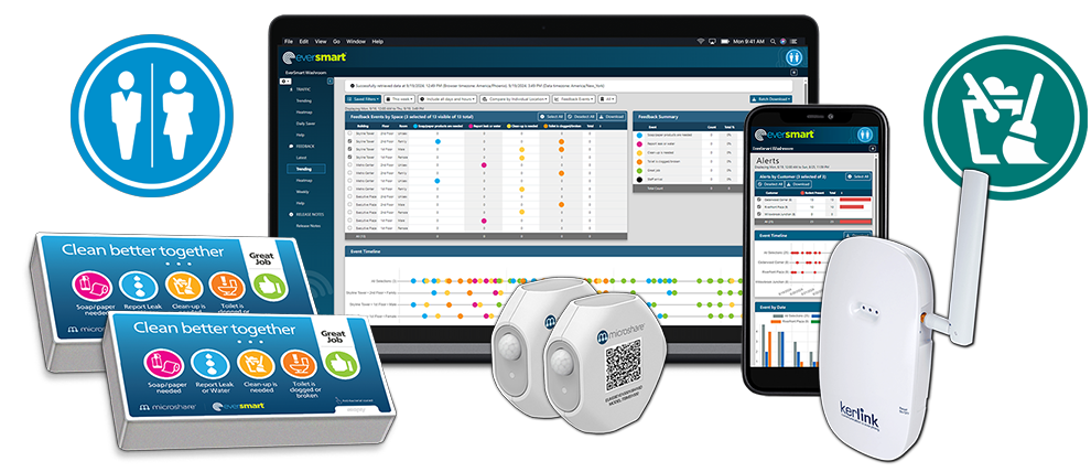 Microshare EverSmart Washroom monitoring product