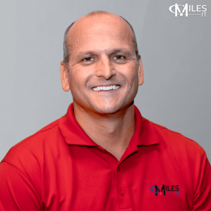 Portrait of Miles IT founder and CEO Chris Miles