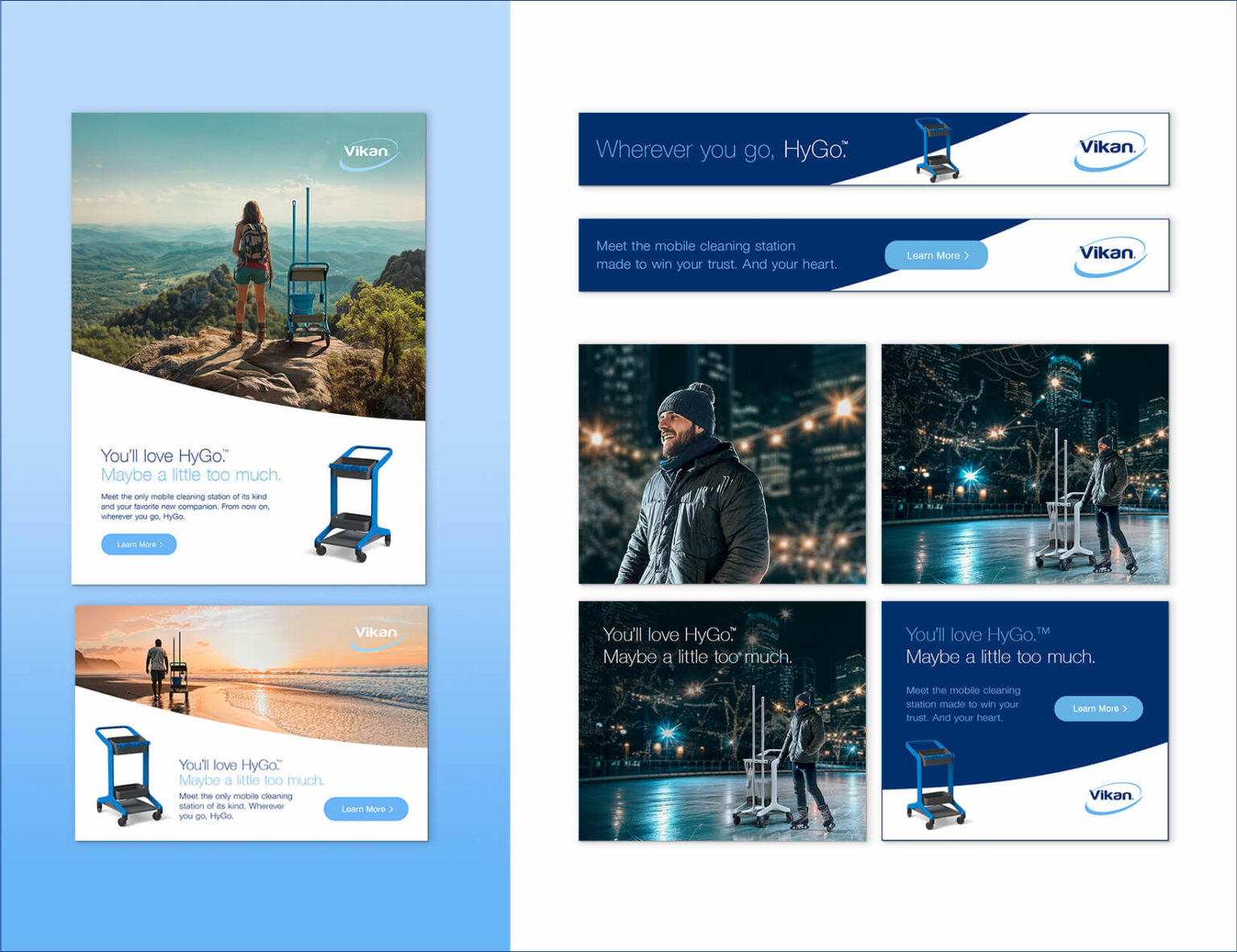 HyGo digital advertising campaign created by Miller Brooks