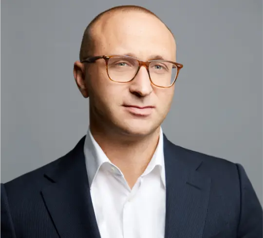 Portrait of Miller Ink founder and CEO Nathan Miller