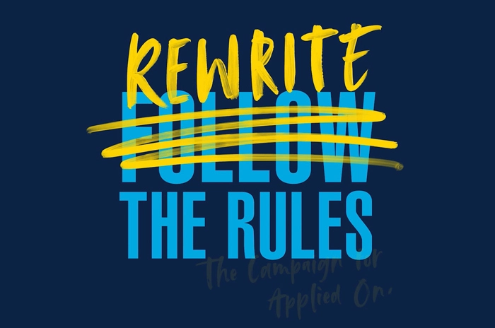 University of British Columbia Rewrite the Rules campaign materials