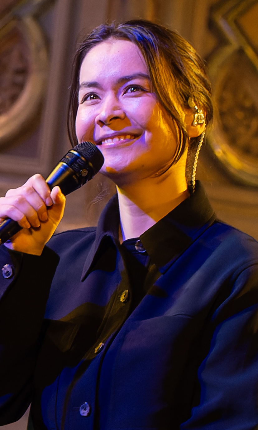 Mitski performing live at Union Chapel, London, October 2023