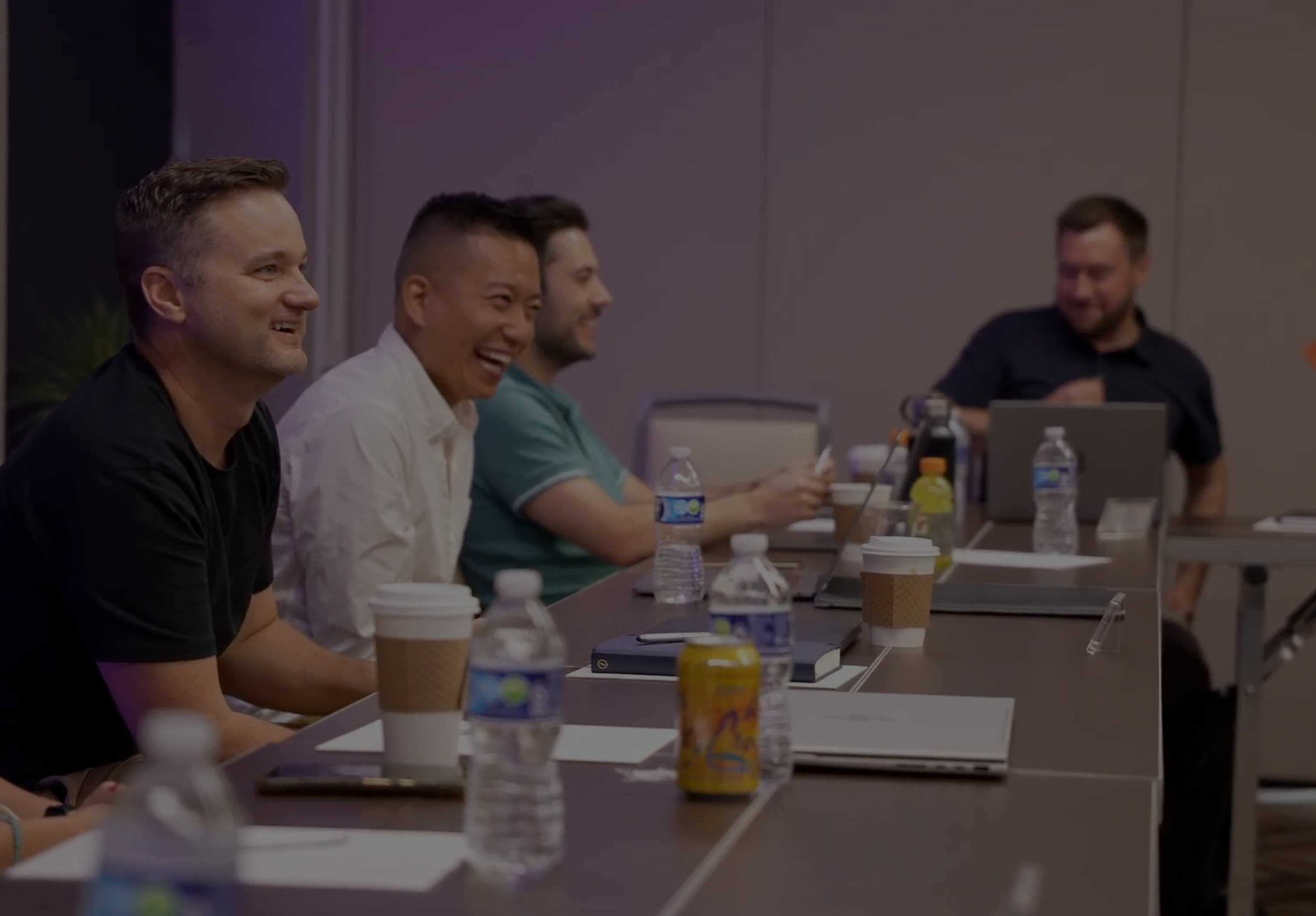 Team meeting pictured on the Artemis company website