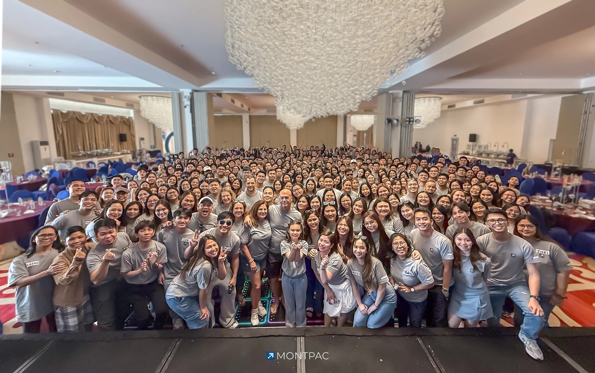 MontPac colleagues gathered for the company’s 2024 group photograph