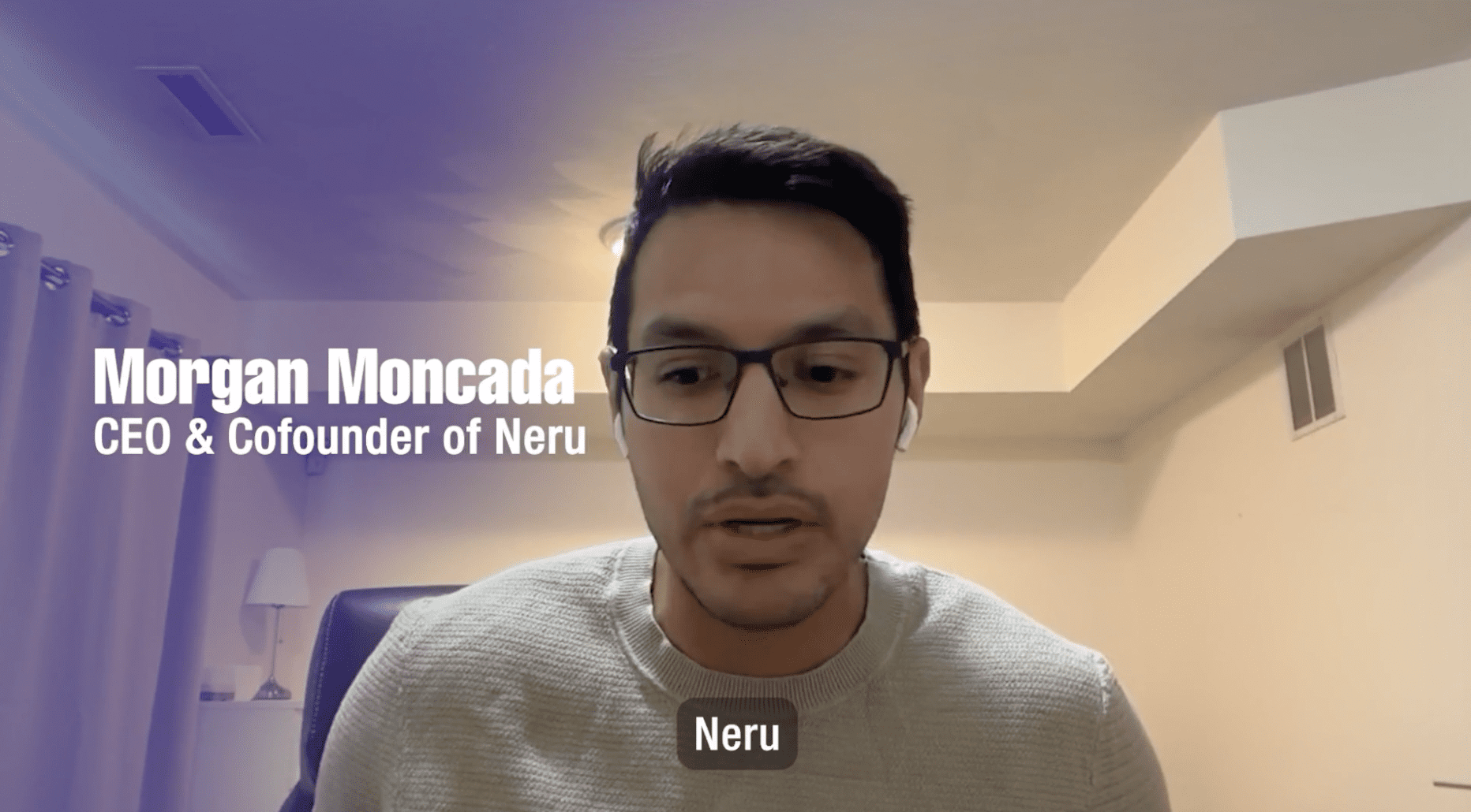 Morgan Moncada, CEO and co-founder of Neru Health
