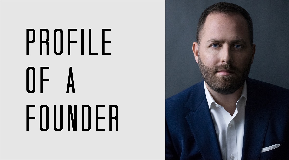 Portrait of Morning Consult co-founder Michael Ramlet in a Tech Tribune founder feature