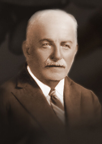 Historical portrait of founder David Mouawad