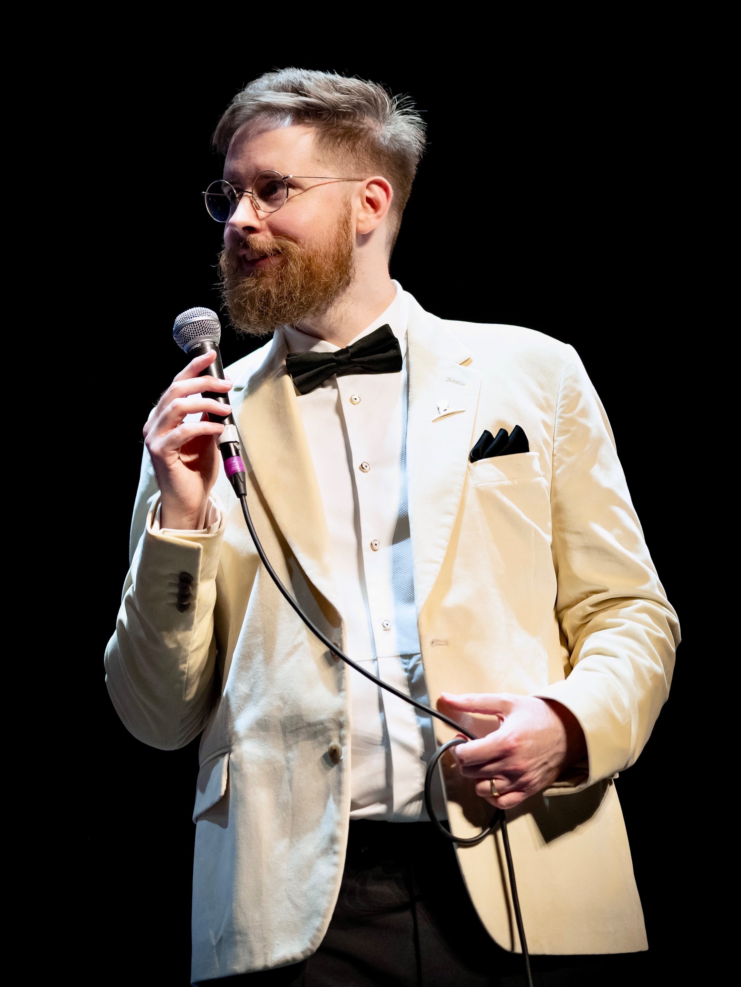 Myke Hurley - photo by Gilbert Tang at Relay FM 10th anniversary, London 2024