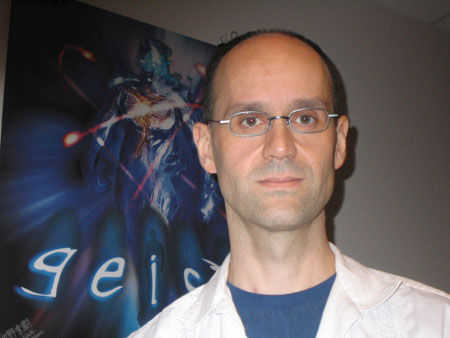 n-Space co-founder Erick S. Dyke in a period interview portrait