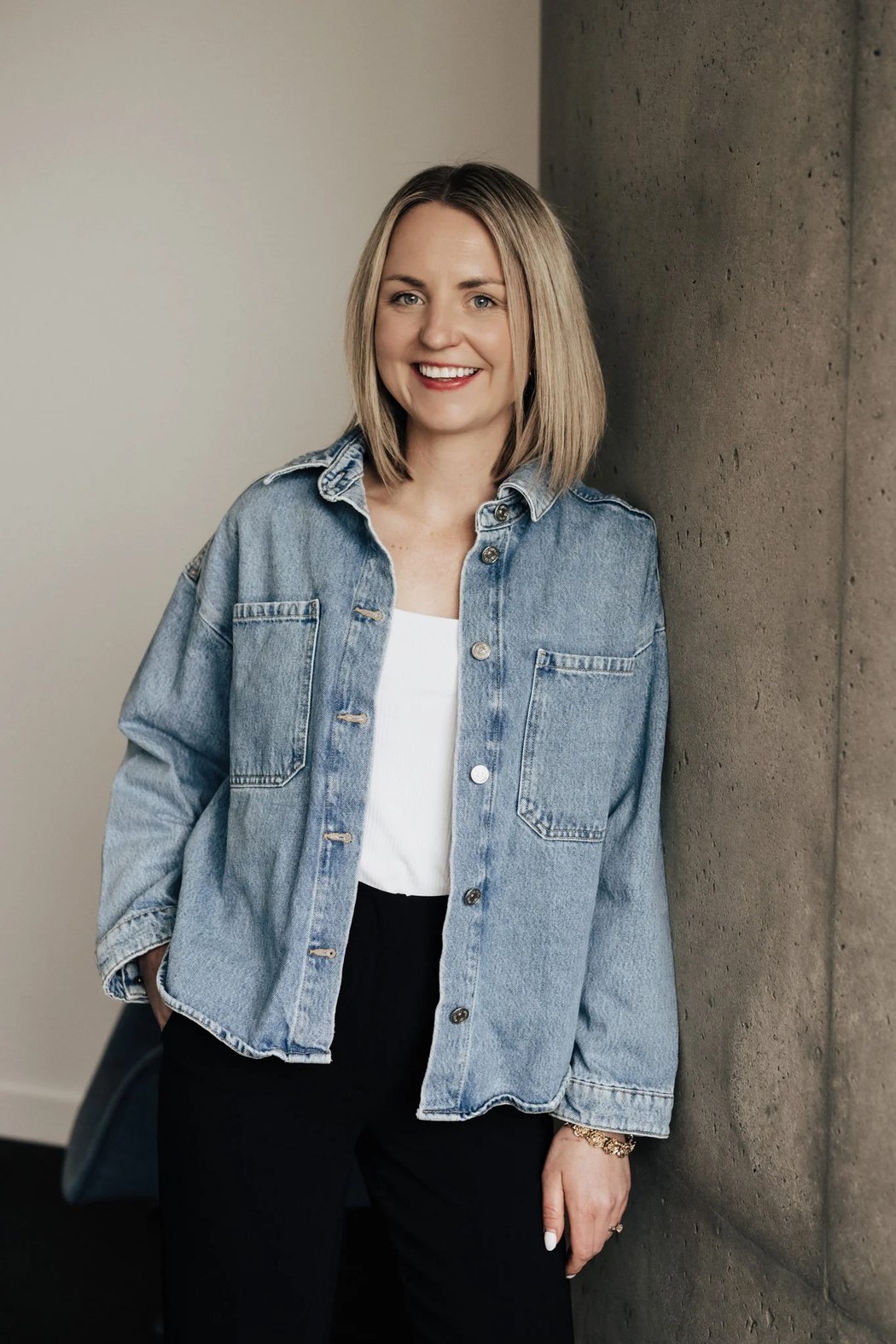 Nadia Tatlow is changing sides of the table