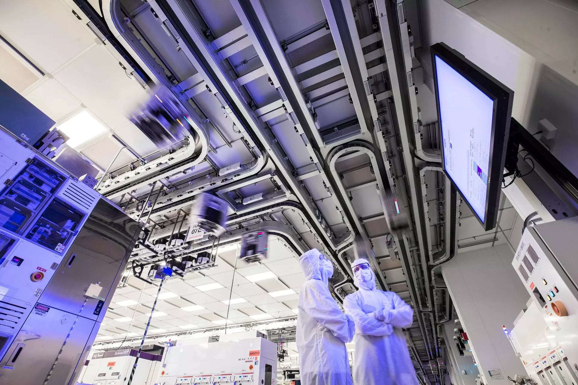 A GlobalFoundries semiconductor manufacturing facility