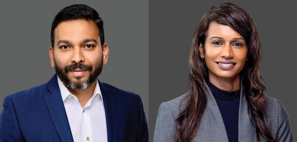 Nanda Santhana (left) with DataBahn co-founder Nithya Nareshkumar