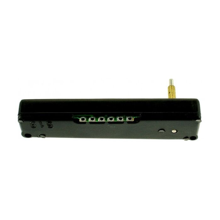 NanoMuscle rotary actuator with black housing and metal output shaft
