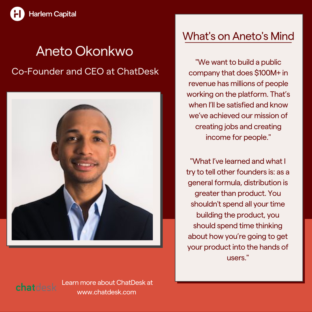 Nate (Aneto) Okonkwo, Co-Founder and CEO of Remarkable AI