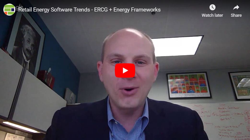 Nate Richards speaking during a 2016 video interview about retail energy software