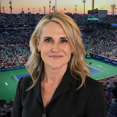Nathalie Tremblay Is Turning a Tennis Tournament Into a Playground