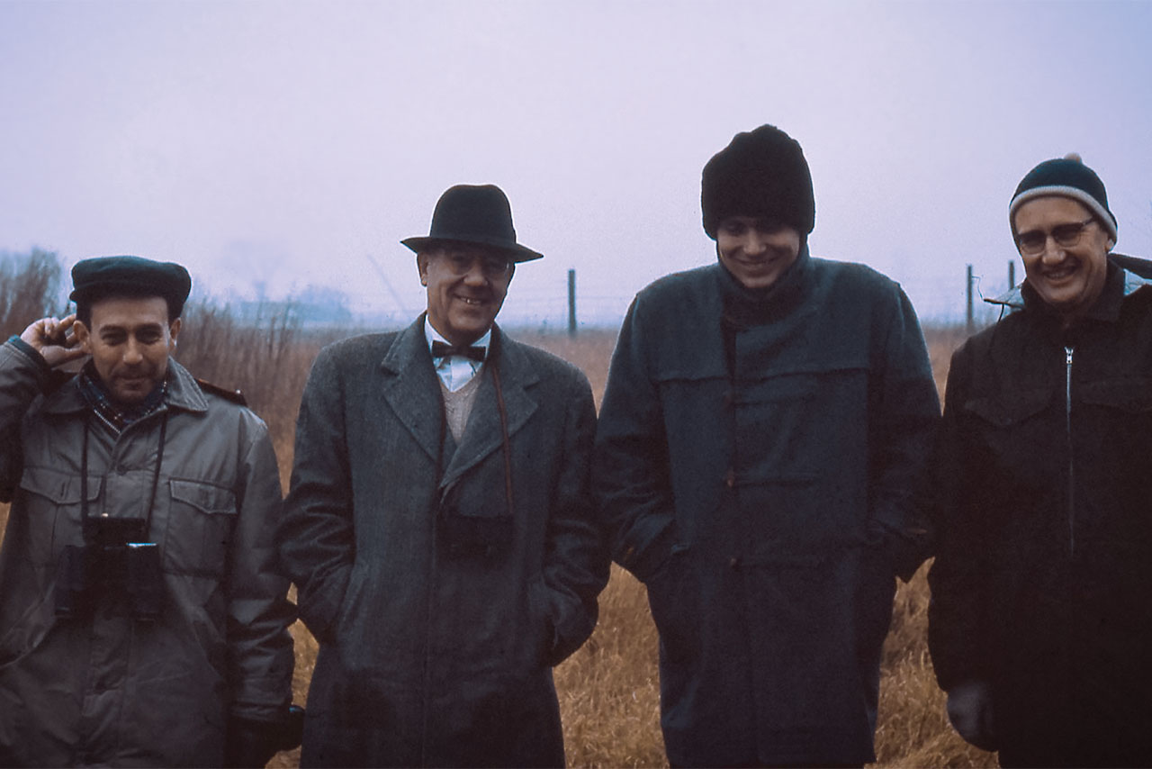 Participants at the first exploratory meeting that led to the Nature Conservancy of Canada