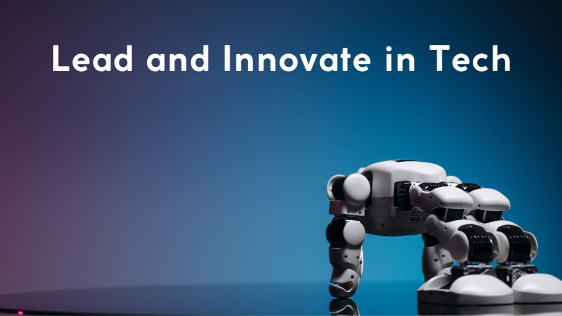Robot hand on the cover of Naveen Joshi's LinkedIn article Lead and Innovate in Tech