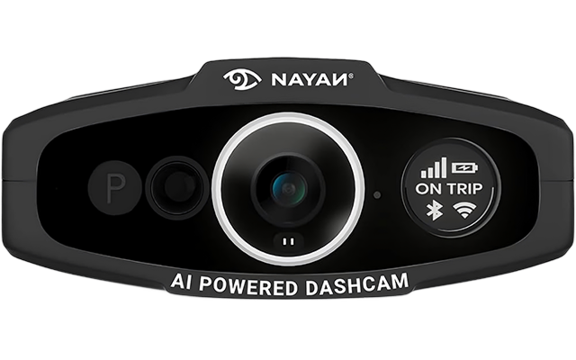 NAYAN AI-powered dual-facing dashcam