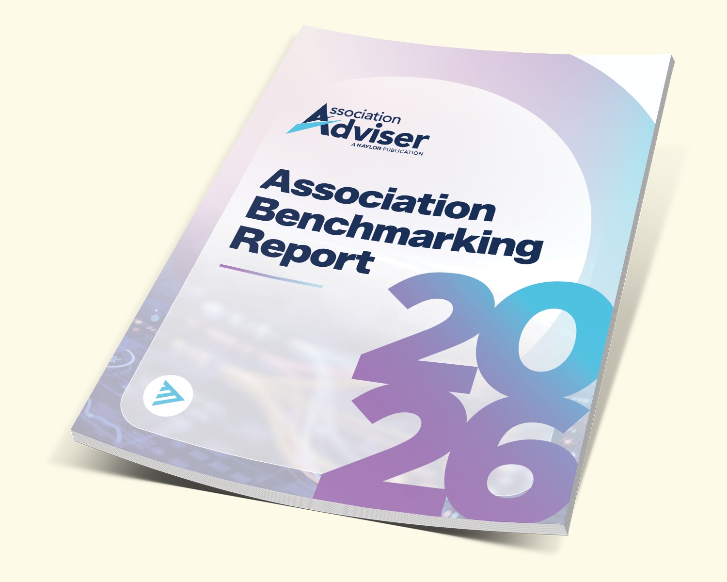 Naylor’s 2026 Association Benchmarking Report displayed as a printed report