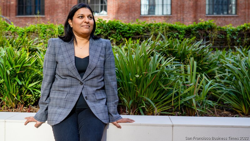 Neha Palmer standing outdoors in San Francisco