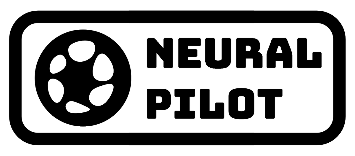 NeuralPilot logo by Neuralzome Cybernetics - a stylized off-road wheel beside the NeuralPilot wordmark