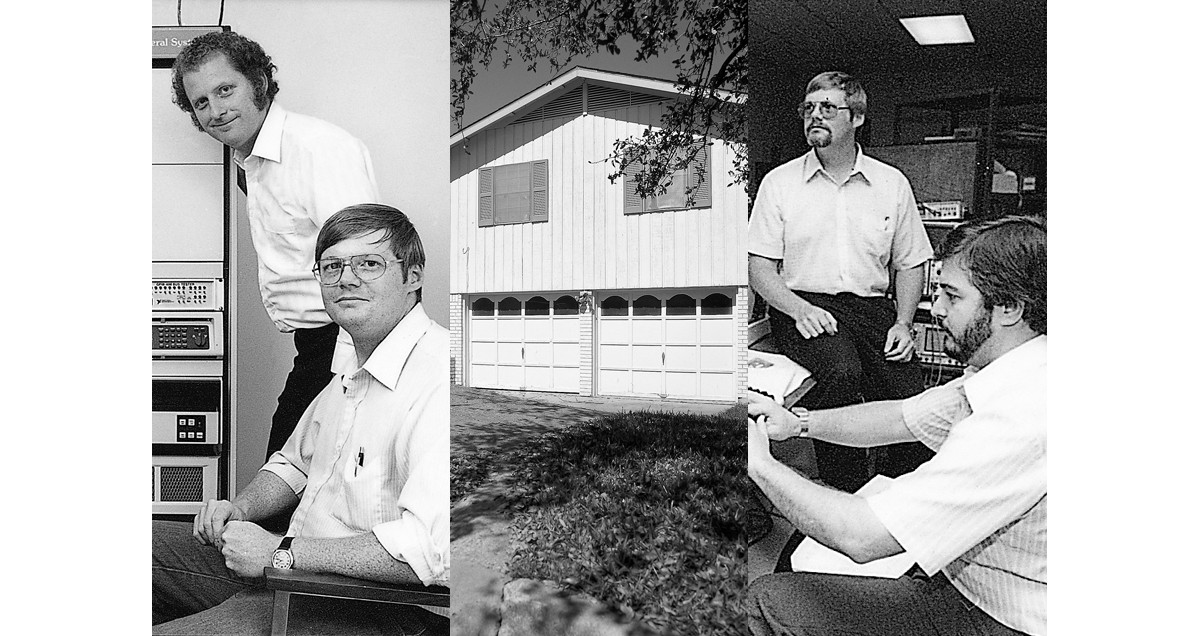 NI cofounders James Truchard, Jeff Kodosky and Bill Nowlin