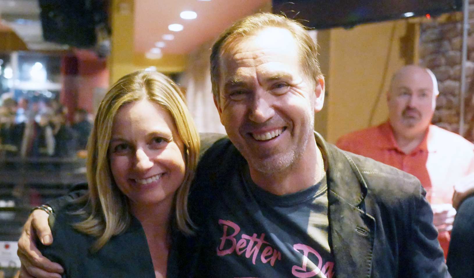 Nicole Alvino, left, with SocialChorus co-founder Greg Shove