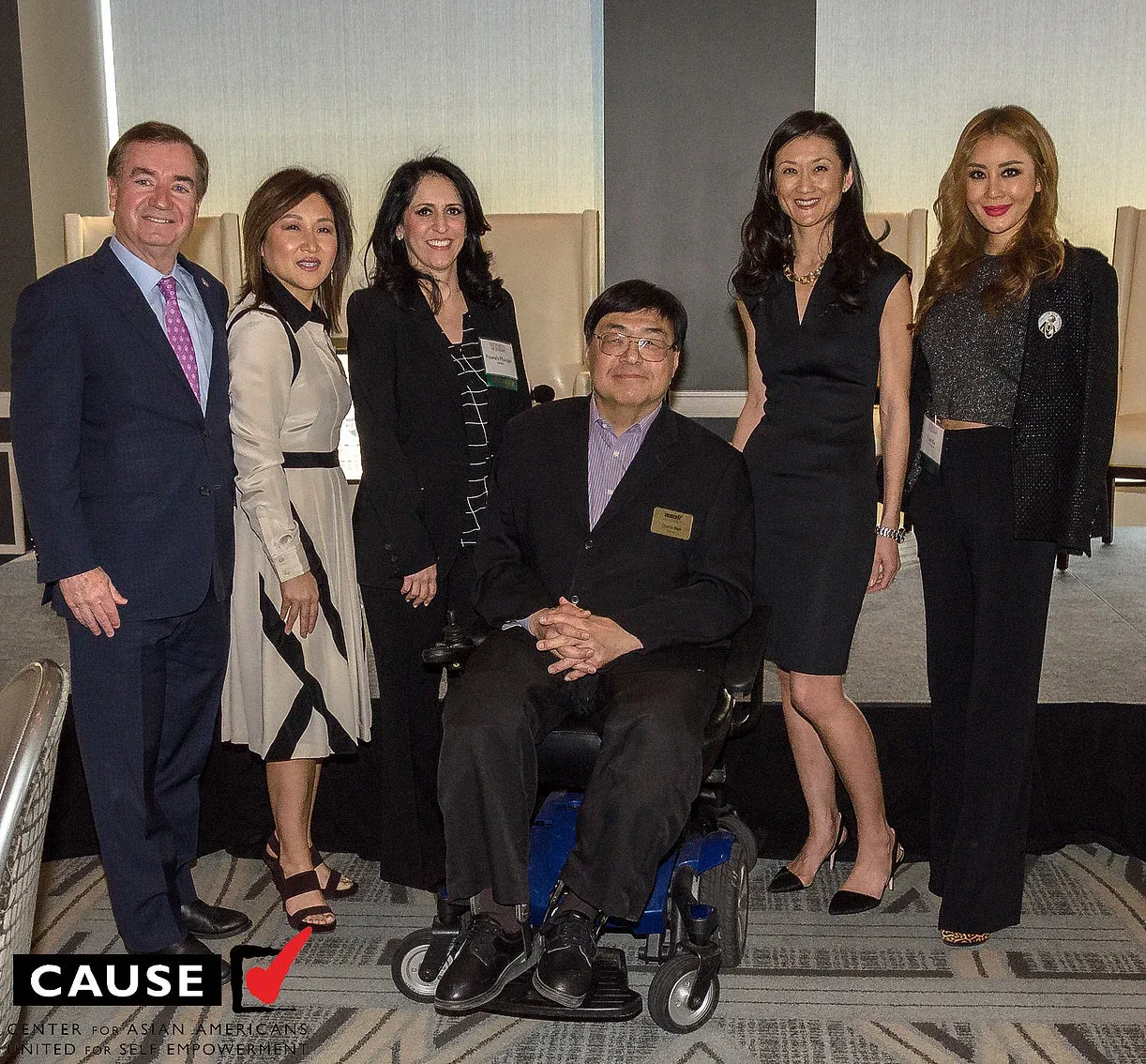 Nita Song, second from left, with participants at the 2016 CAUSE Women in Power entrepreneurship event