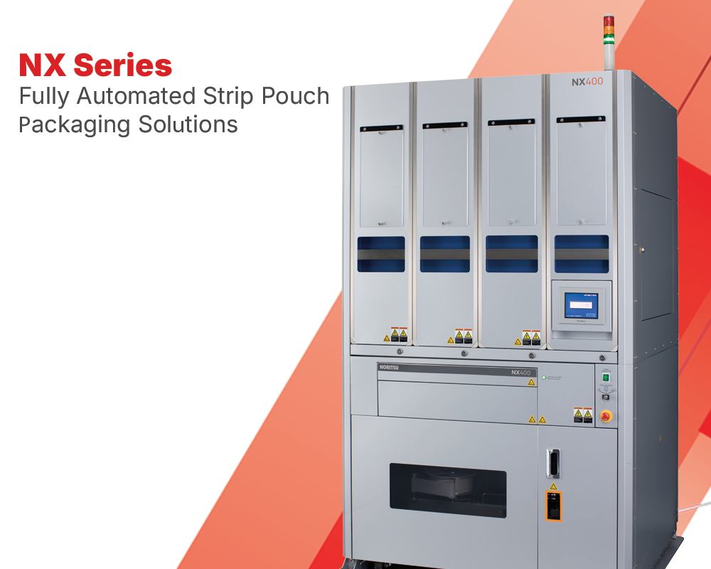 Noritsu NX400 strip-pouch pharmacy packaging machine