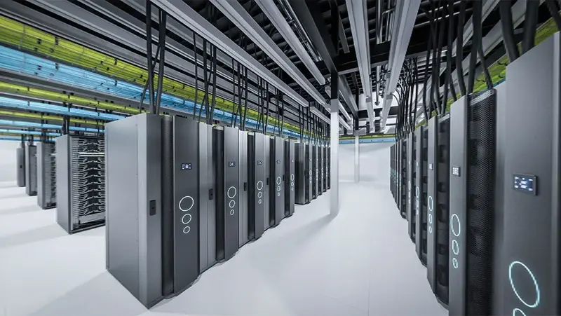 Ardent visualization of its Pittsburgh data center interior