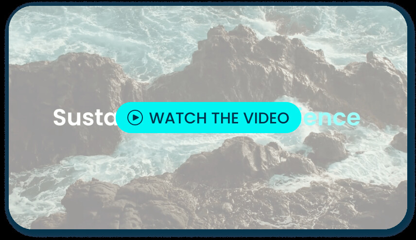 Ocean waves and rock formations from Novata's company story film