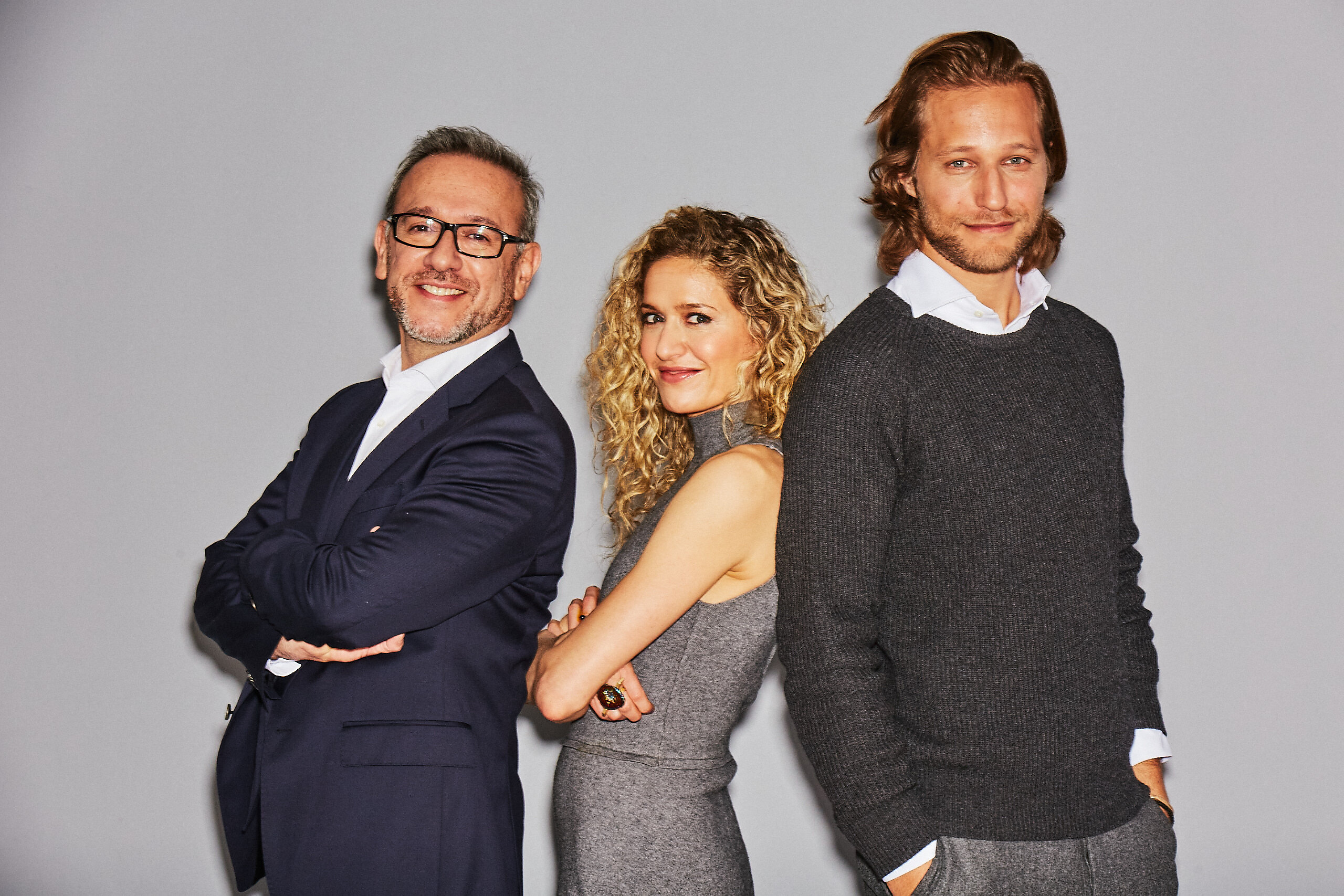 Nutrafol co-founders in a company portrait distributed with its 2019 funding announcement