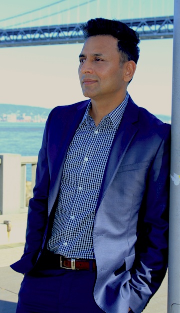 Oasis Enterprise founder Paresh Kumar Patel by the waterfront
