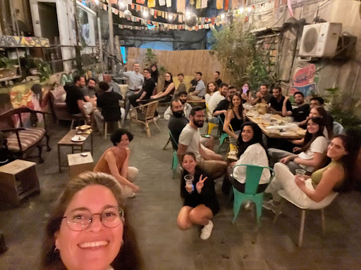 Obligo team gathered in its Tel Aviv office