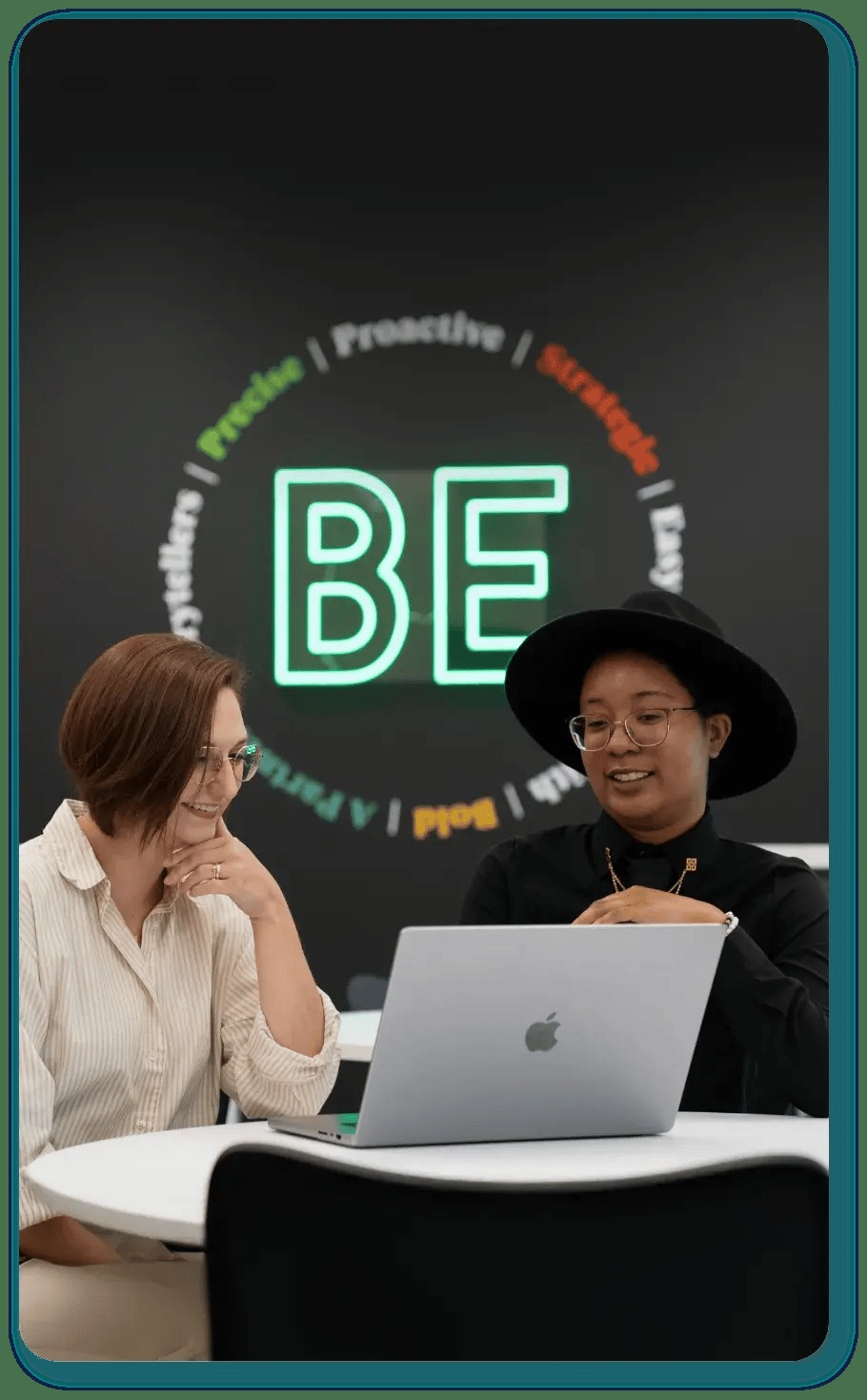 Ocozzio team members collaborating in the company's Augusta office