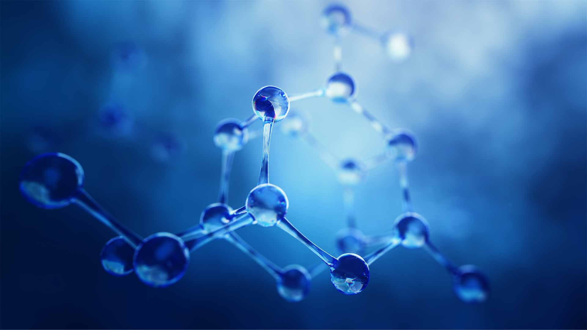 Illustration of a molecular structure