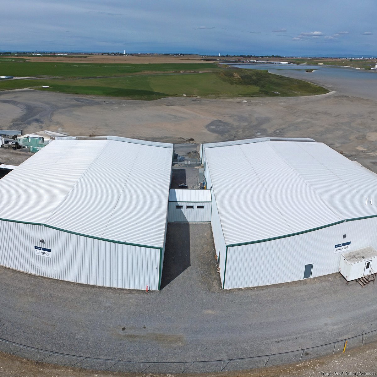 SINANODE pilot manufacturing buildings in Moses Lake, Washington