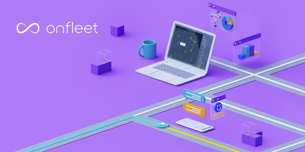 Onfleet logo and delivery platform