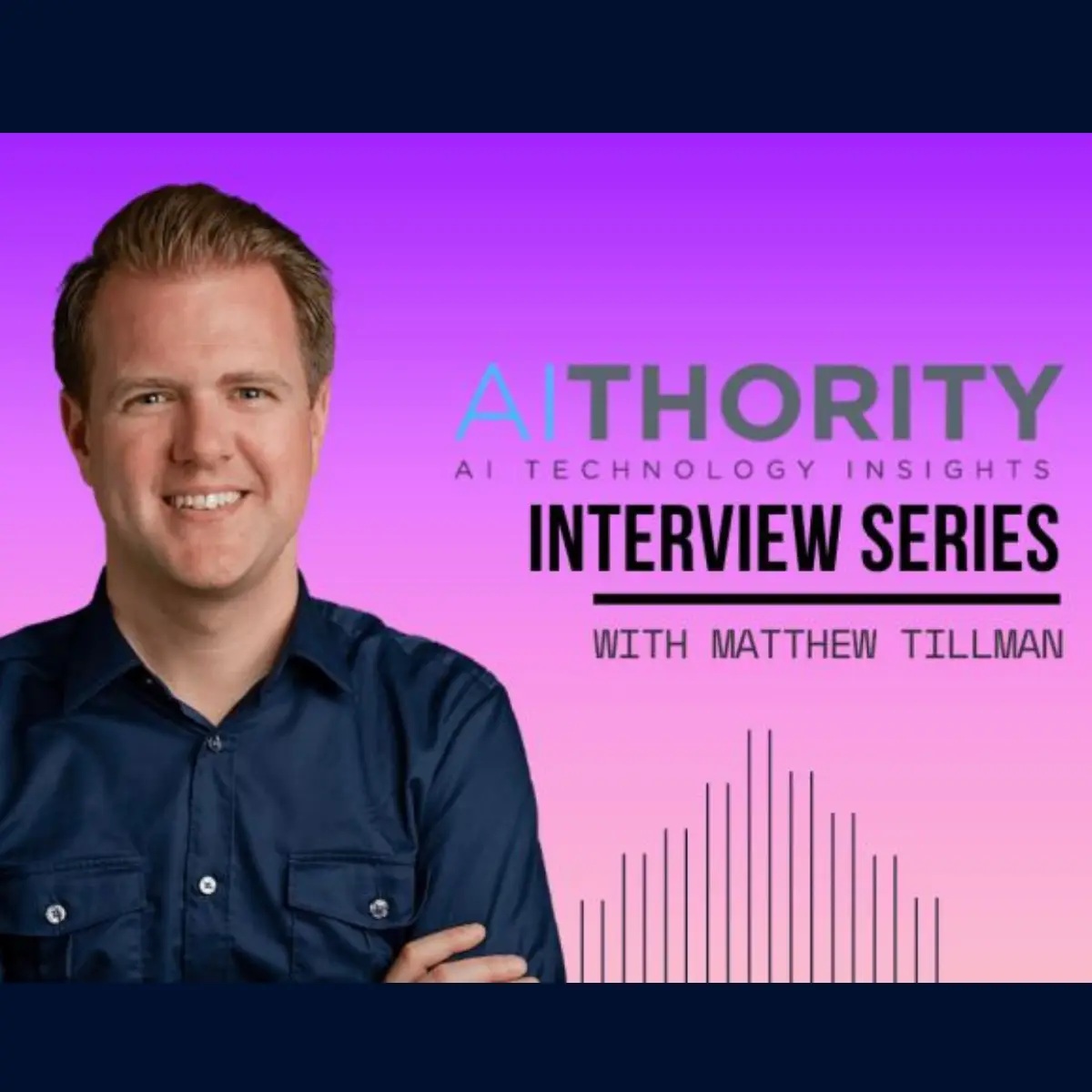 Published AiThority interview graphic featuring OpenEnvoy co-founder and CEO Matthew Tillman
