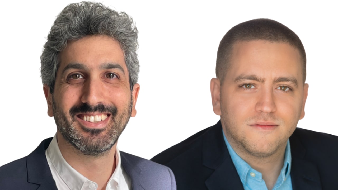 Upsolver co-founders Yoni Eini on the left and Ori Rafael on the right