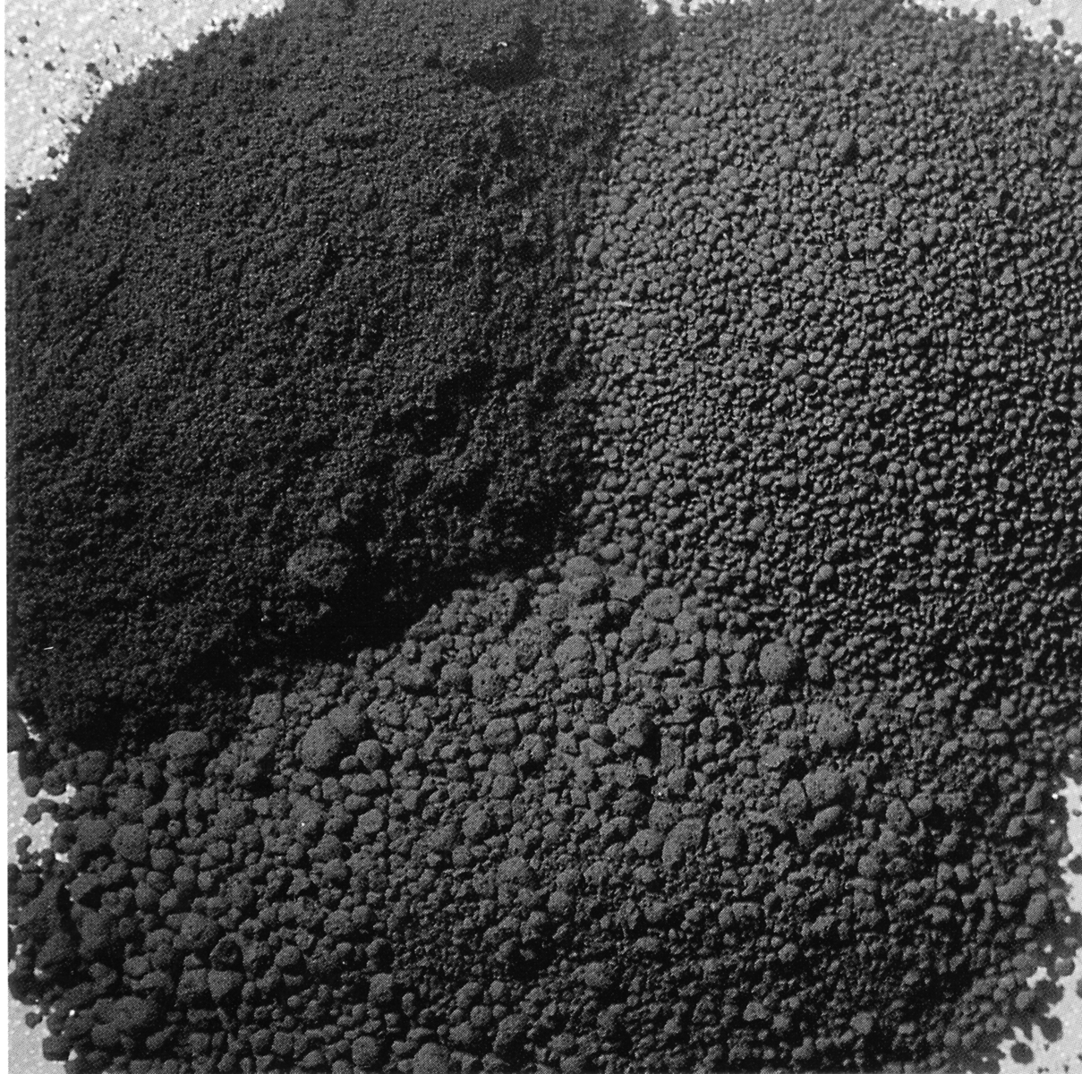 A close view of carbon black granules from Orion’s product gallery